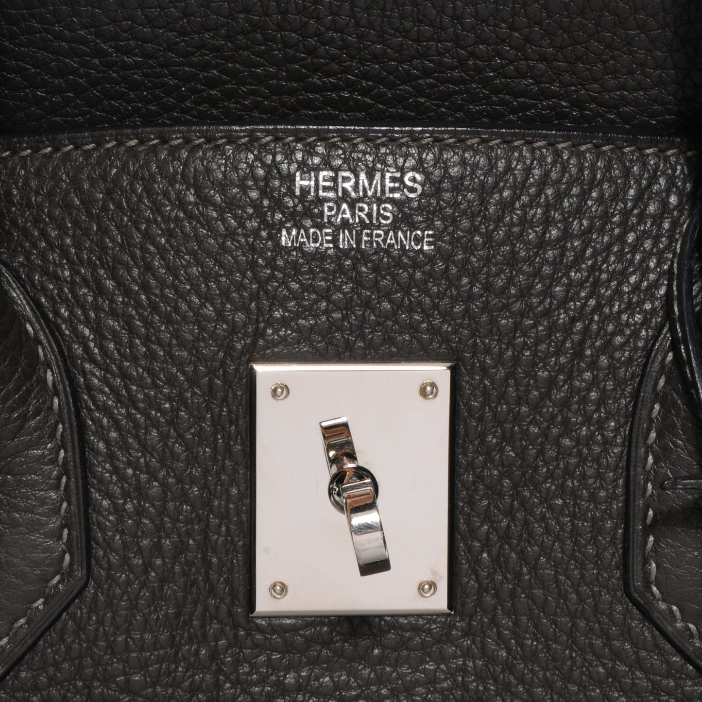 Taurillon Clemence Birkin 35 Graphite