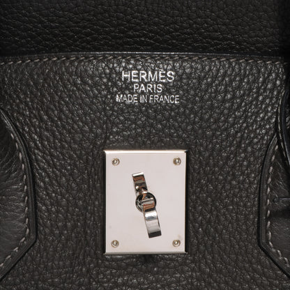 Hermes Taurillon Clemence Birkin 35 Graphite 6 of 9