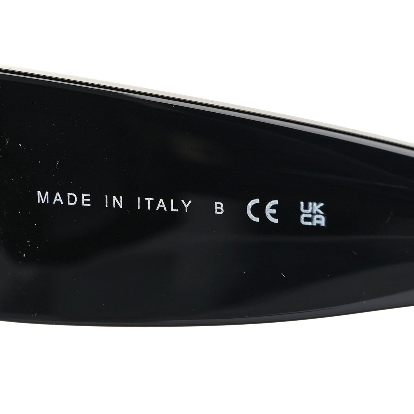 Acetate Pearl Rectangle Sunglasses 5480-H Black