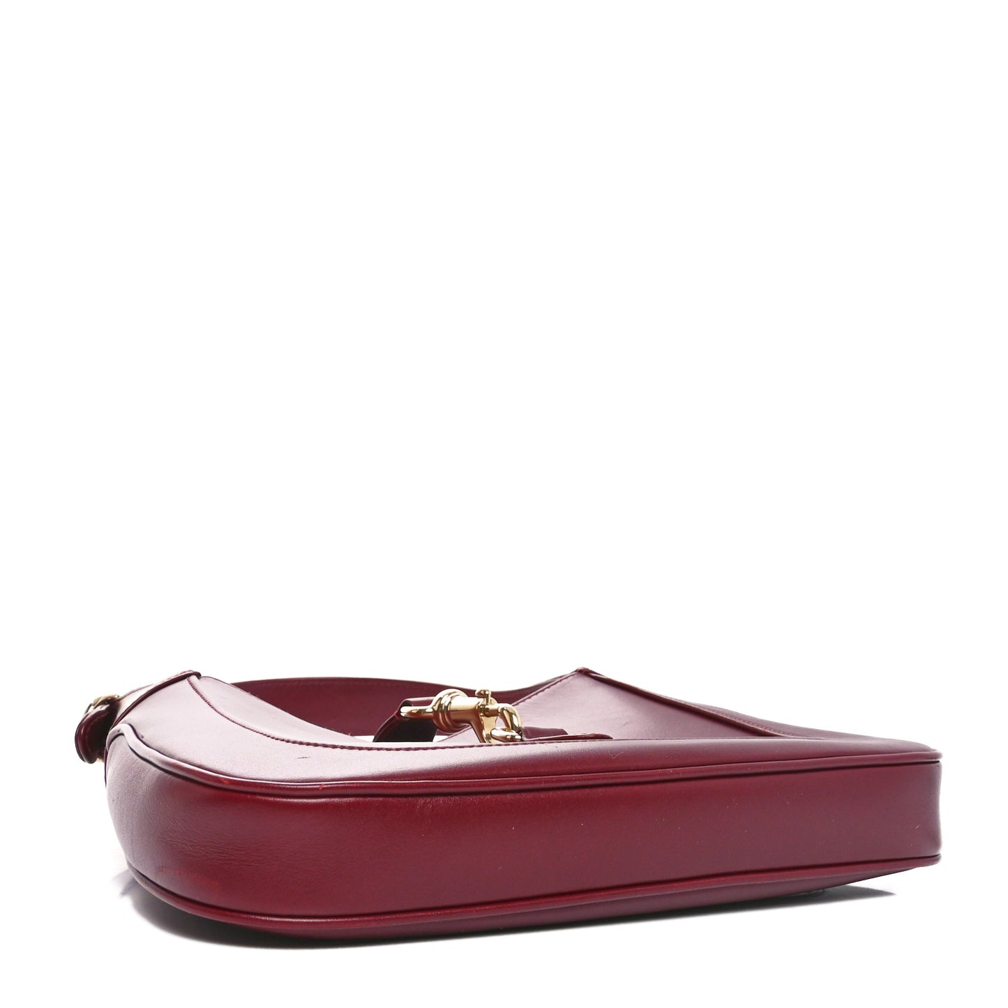 Ancora Calfskin Small Jackie Shoulder Bag Rosso