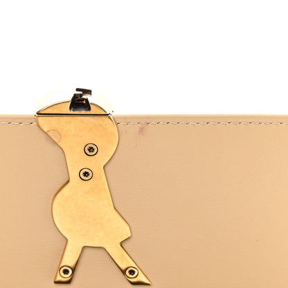 Saint Laurent Smooth Calfskin Small Solferino Satchel Ivory Natural 10 of 14