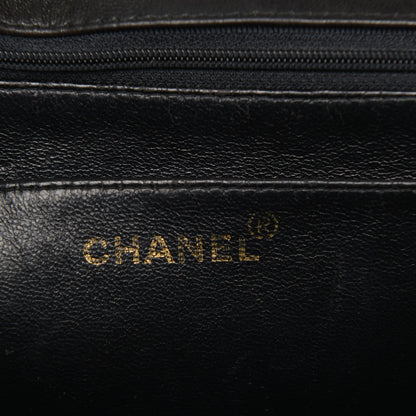 Chanel Lambskin Quilted Medium Single Flap Black 6 of 12