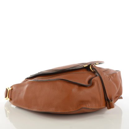 Chloe Calfskin Medium Marcie Hobo Tan 4 of 8