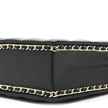 Chanel Caviar Quilted Evening Box Bag Black 10 of 10