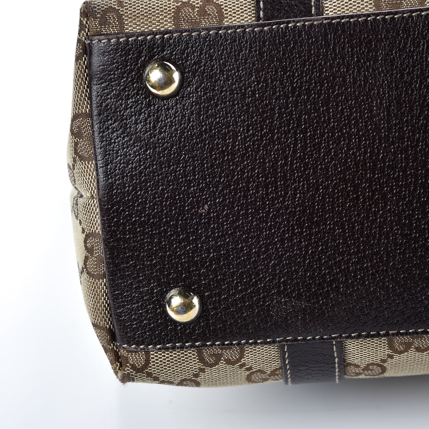 Monogram Medium Abbey Tote Brown