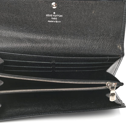 Louis Vuitton Epi Sarah Wallet Black 5 of 11