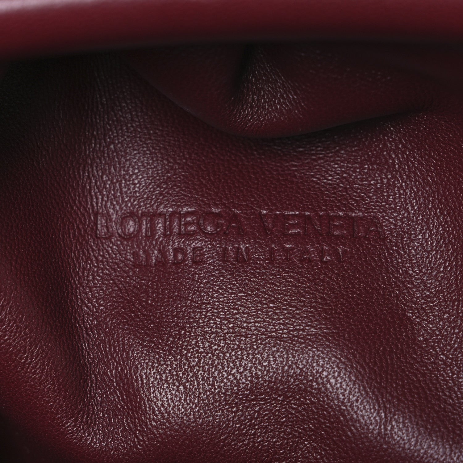 Bottega Veneta Nappa Maxi Intrecciato The Pouch Oversized Clutch Bordeaux 6 of 11