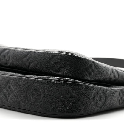 Louis Vuitton Empreinte Monogram Giant Multi Pochette Accessories Black 9 of 10
