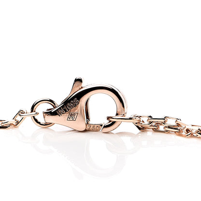 Cartier 18K Pink Yellow White Gold Trinity Heart Bracelet 5 of 6