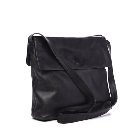 Chanel Lambskin CC Messenger Dark Brown 2 of 10