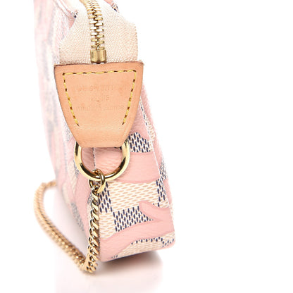 Louis Vuitton Damier Azur Tahitienne Mini Pochette Accessories 6 of 7