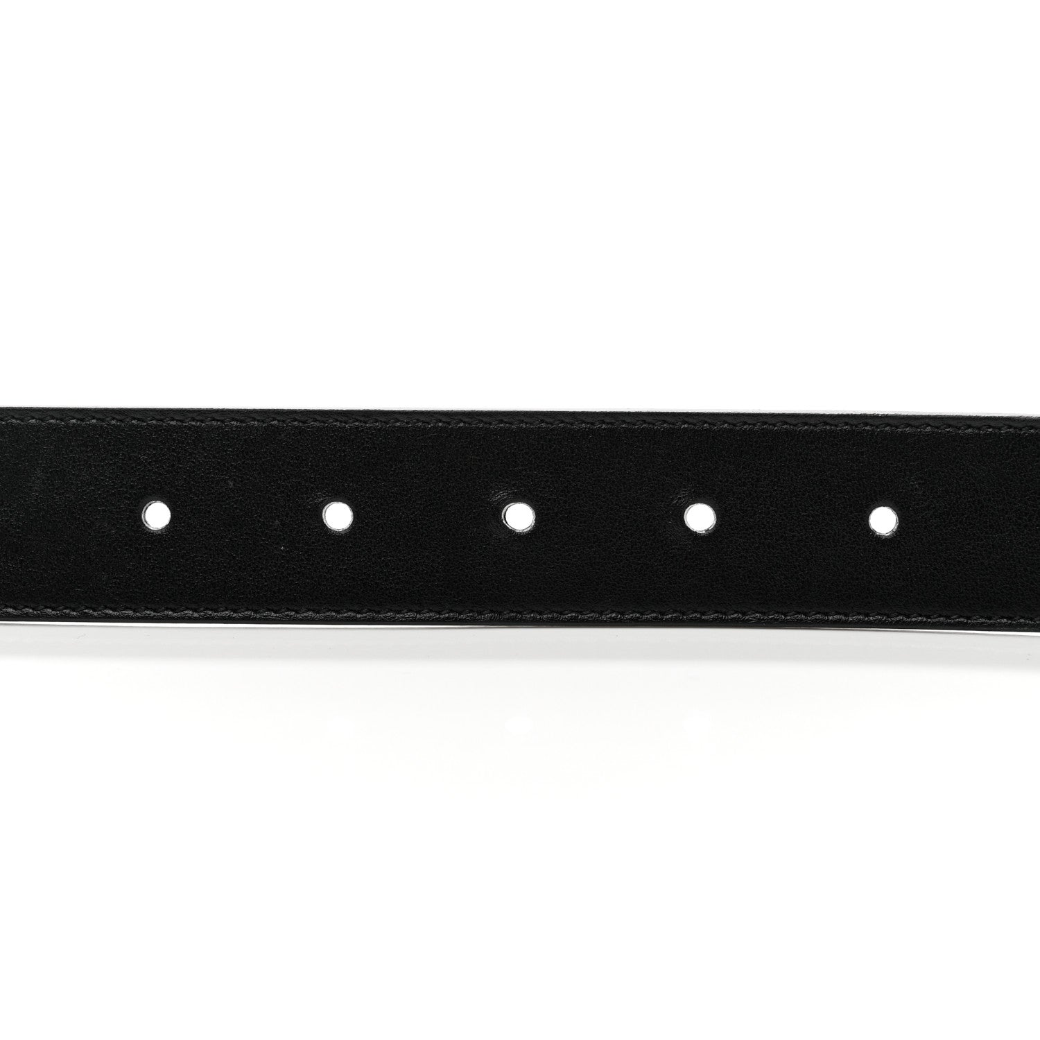 Gucci Calfskin Double G 30mm Belt 75 30 Black 5 of 6