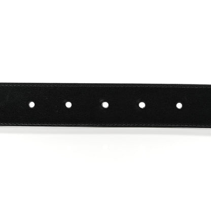 Gucci Calfskin Double G 30mm Belt 75 30 Black 5 of 6