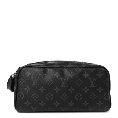 Louis Vuitton Monogram Eclipse Dopp Kit Toilet Pouch 1 of 8