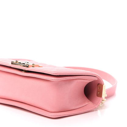 Chanel Caviar Quilted Small Boy Flap Pink 10 of 11