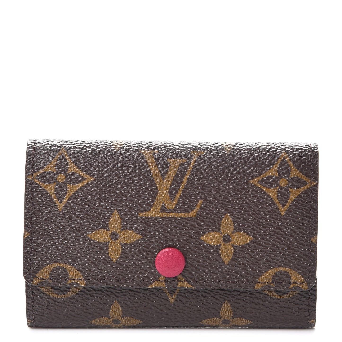 Monogram 6 Key Multicles Holder Fuchsia