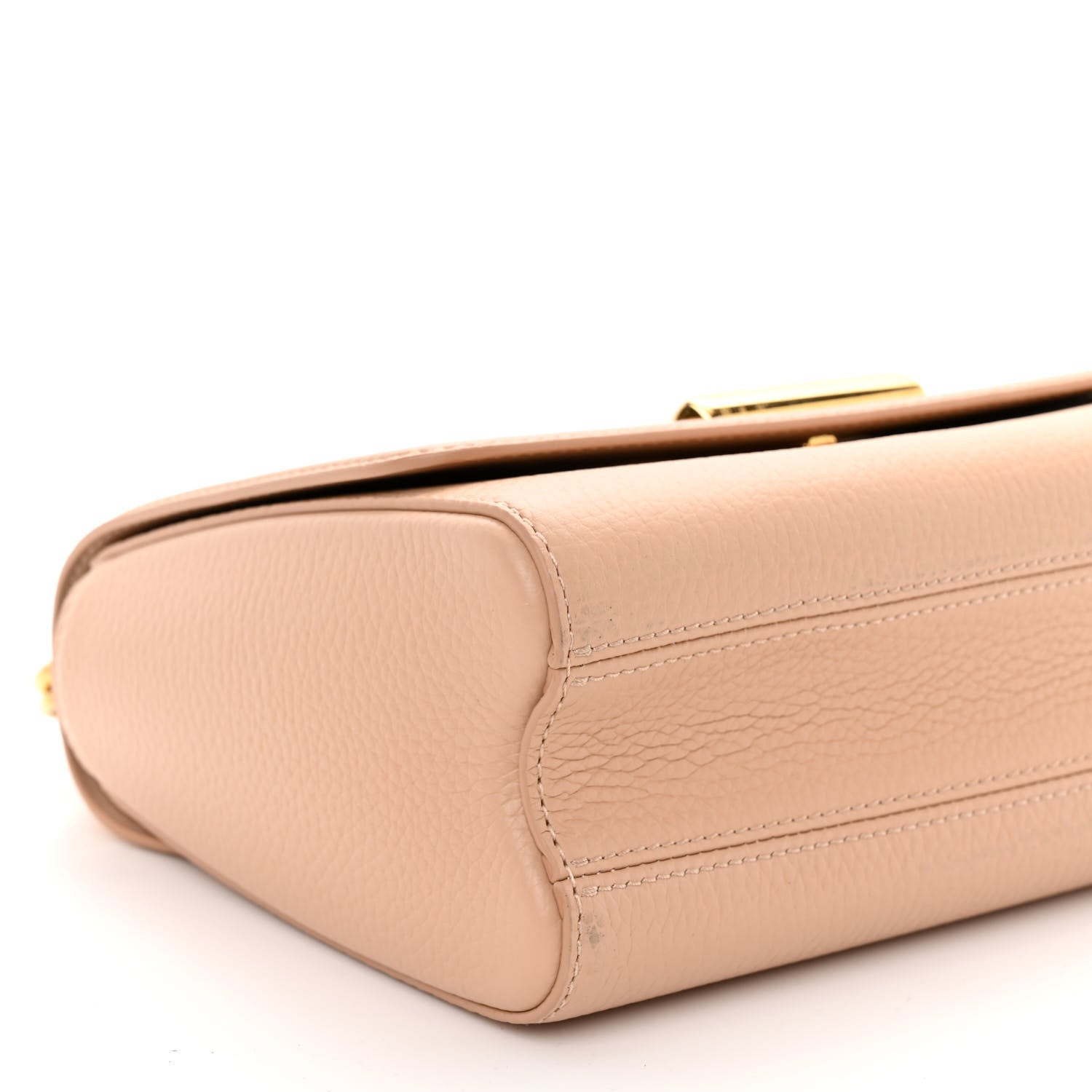 Louis Vuitton Taurillon Shearling LV Ski Twist MM Hazelnut Brown 8 of 9