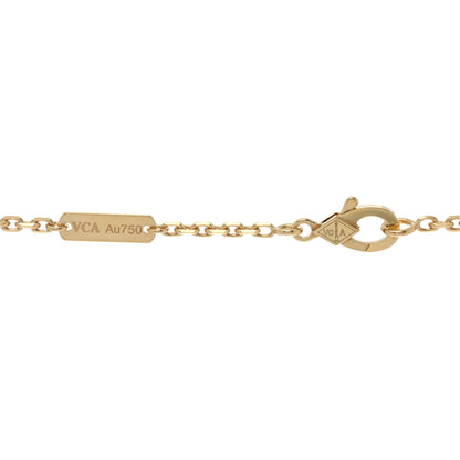 Van Cleef & Arpels 18K Yellow Gold Zodiac Pisces Pendant Necklace 4 of 5