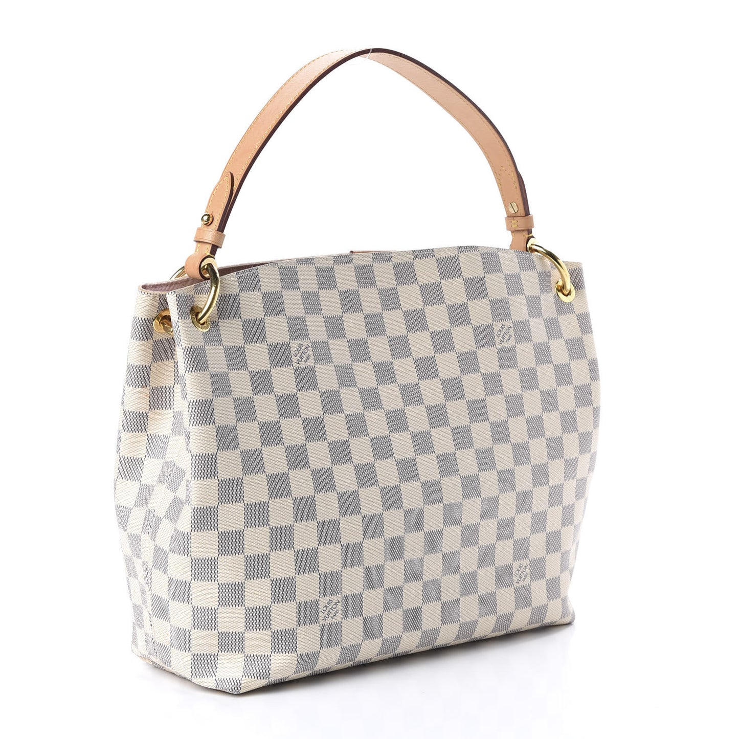 Damier Azur Graceful PM Rose Ballerine
