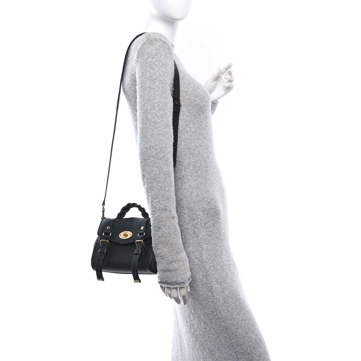 Heavy Grain Mini Alexa Black