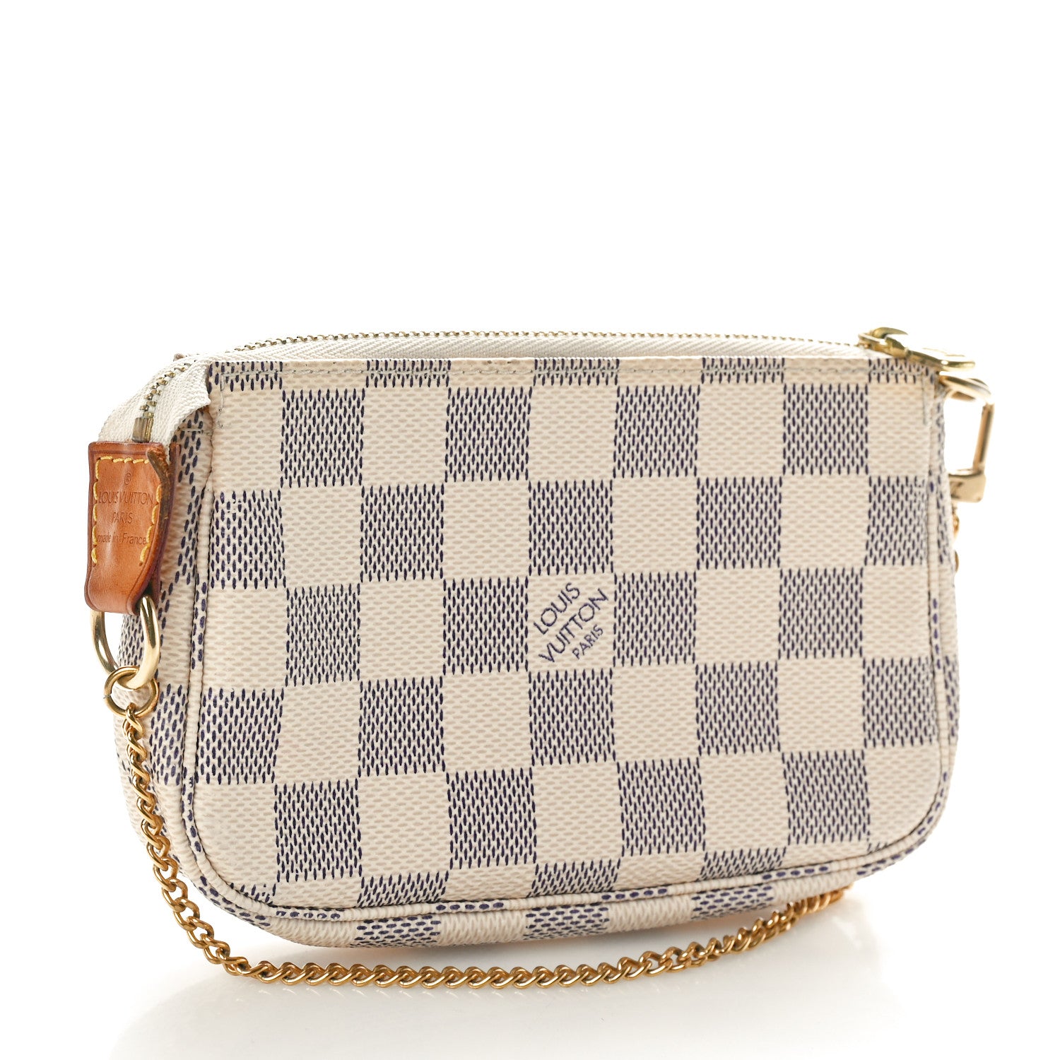 Louis Vuitton Damier Azur Mini Pochette Accessories 3 of 10
