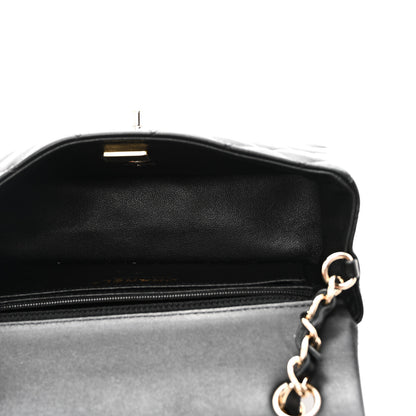 Chanel Lambskin Quilted Mini Rectangular Flap Black 5 of 11