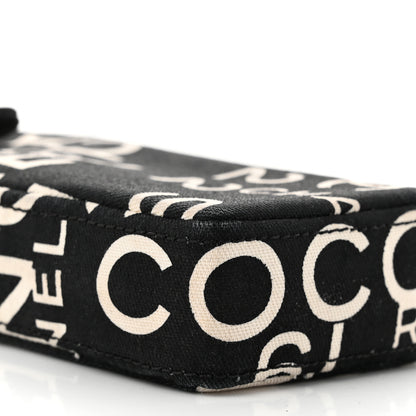 Chanel Canvas 31 Rue Cambon Phone Holder Black 9 of 10