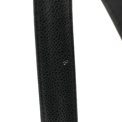 Chanel Caviar CC Backpack Black 12 of 13