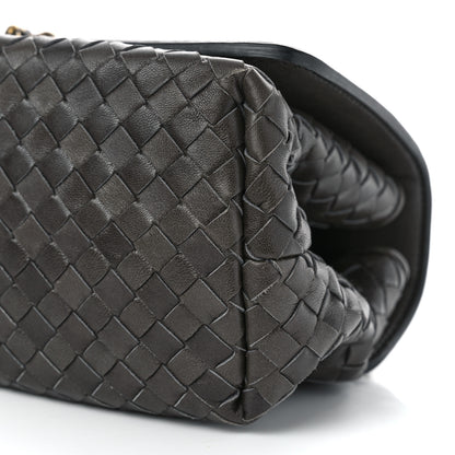 Bottega Veneta Nappa Intrecciato Olimpia Knot Bag Grey 10 of 10