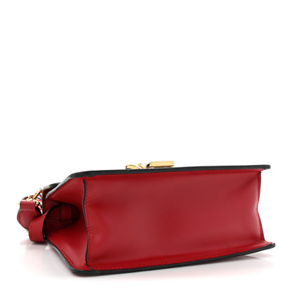 Gucci Calfskin Mini Sylvie Top Handle Bag Hibiscus Red 4 of 18