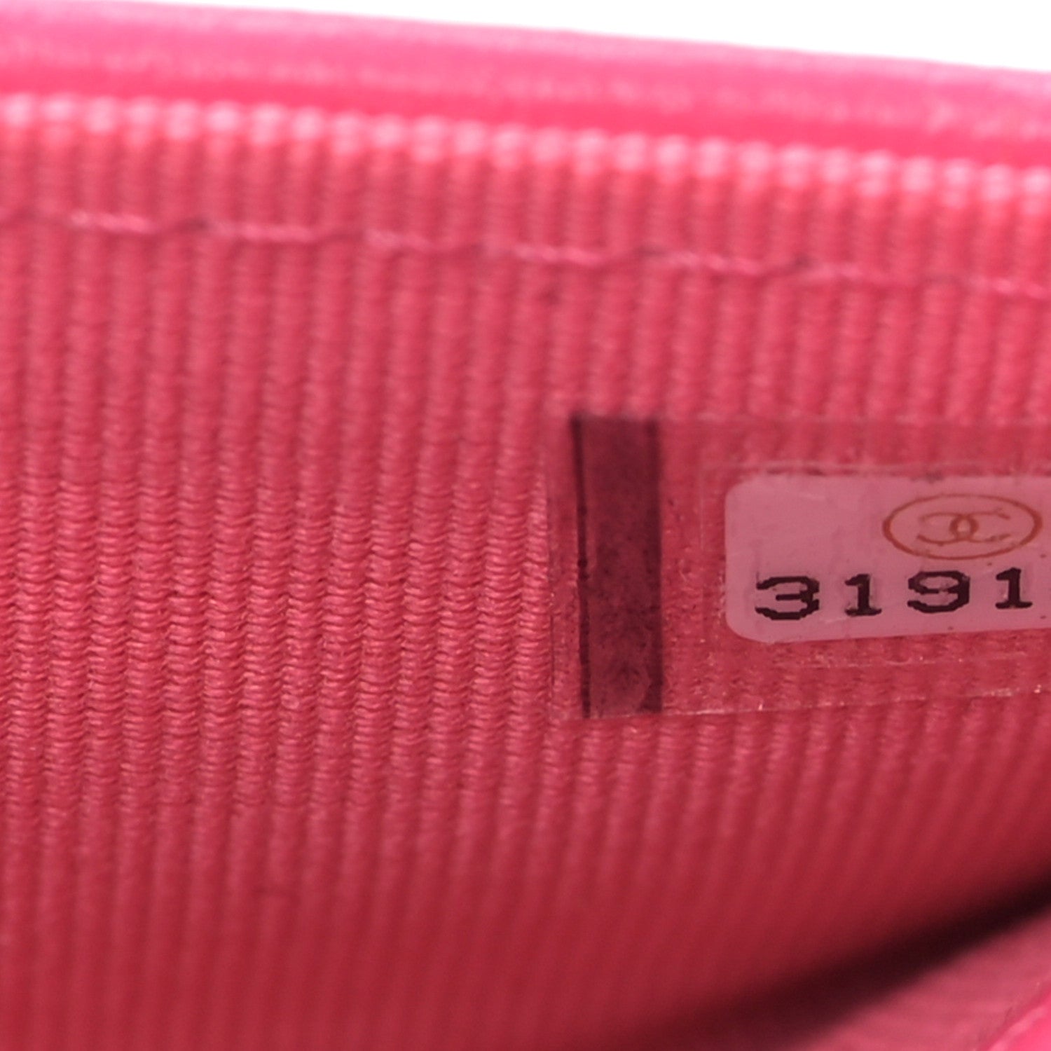 Chanel Lambskin Quilted Chanel 19 Flap Wallet Dark Pink 8 of 11