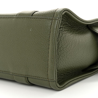 Marc Jacobs Grained Calfskin Small The Tote Bag Bronze Green 11 of 16