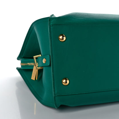Saint Laurent Calfskin Medium Classic Y Cabas Green 9 of 16