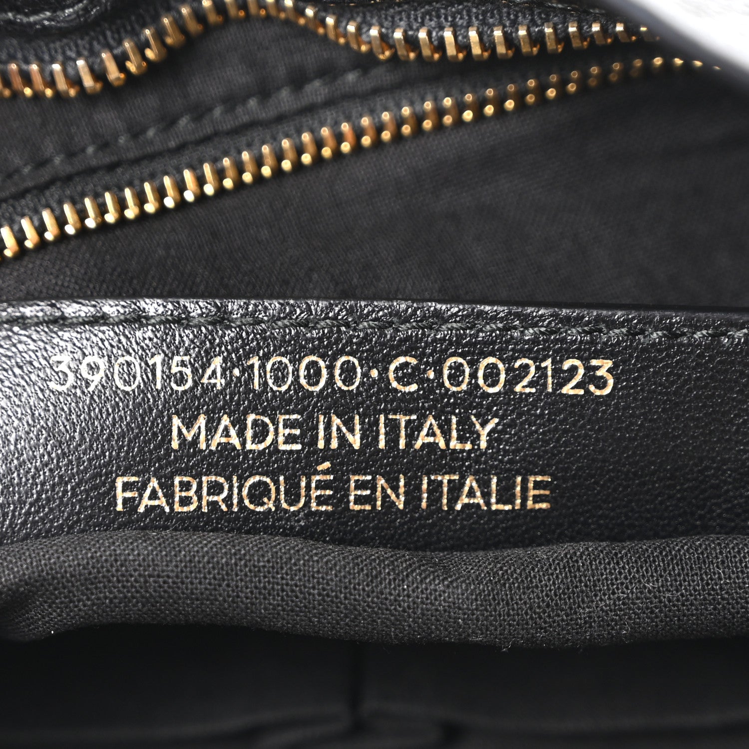 Balenciaga Chevre Gold Metallic Edge Hardware City Black 8 of 11