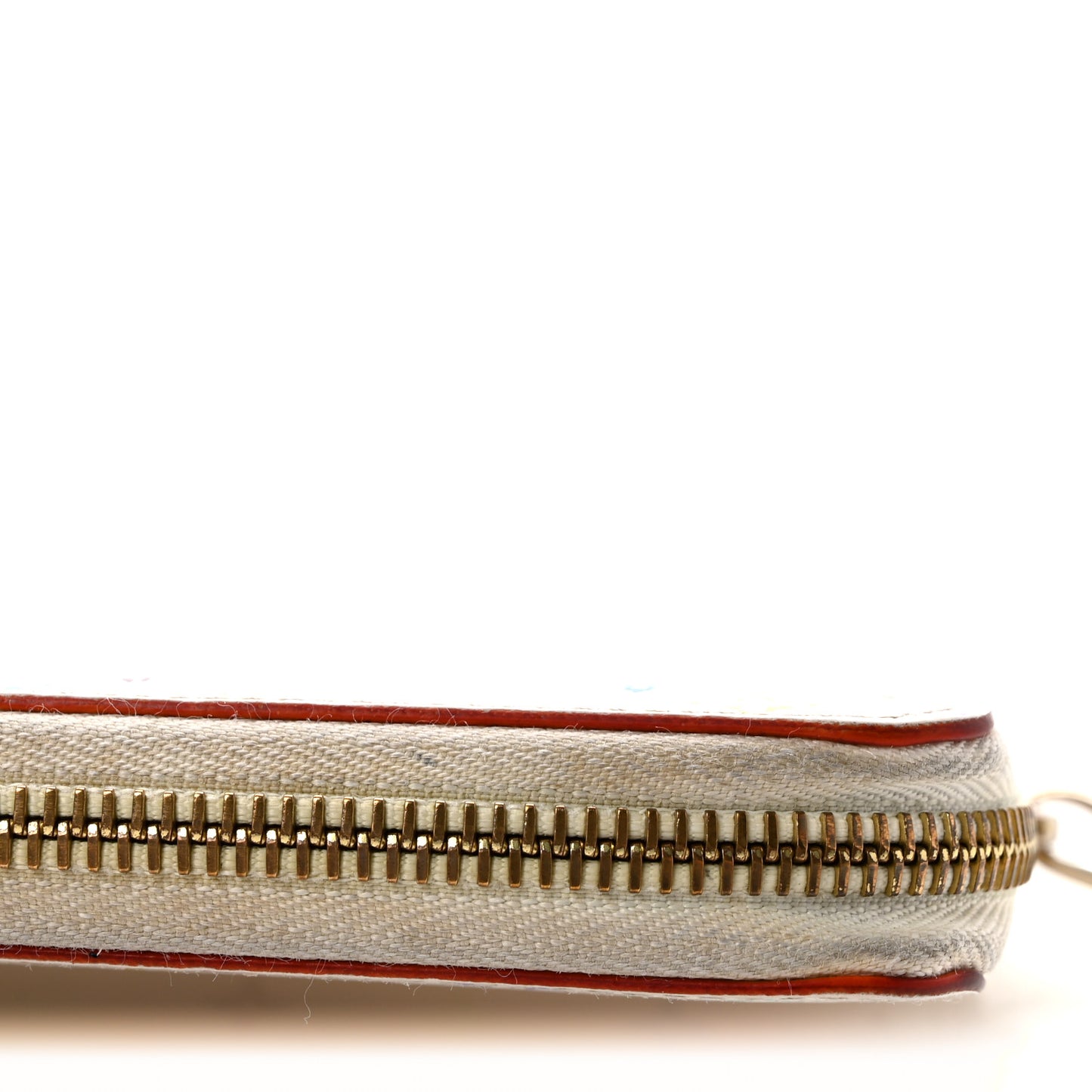 Monogram Multicolor Zippy Wallet White Litchi
