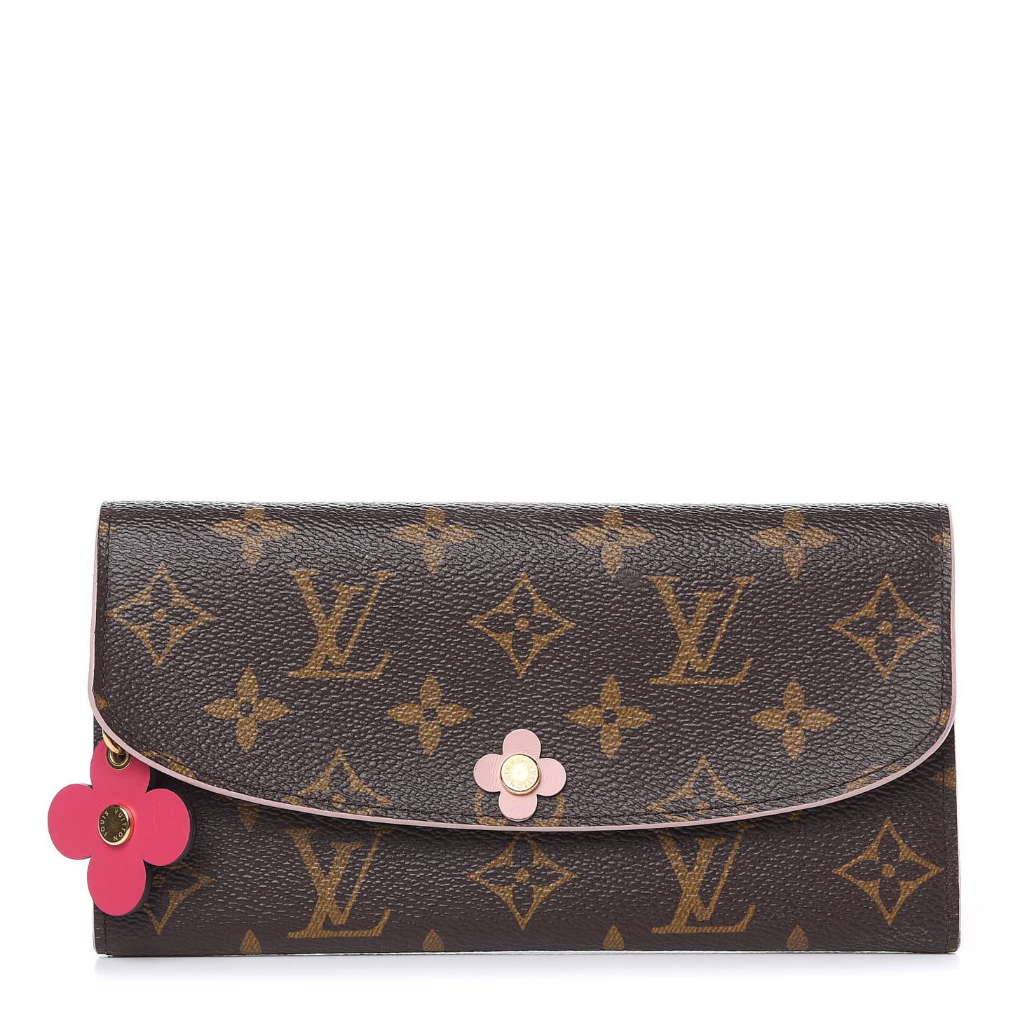 Monogram Bloom Flower Emilie Wallet