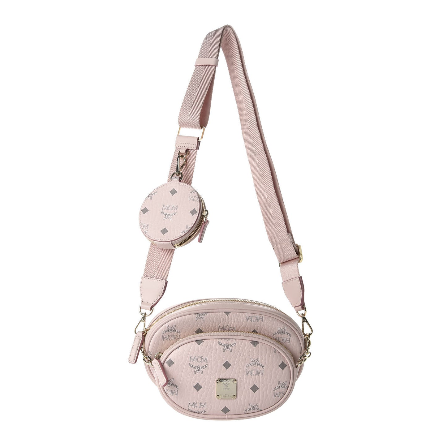 Visetos Small Aren Multifunction Crossbody Pouch Powder Pink