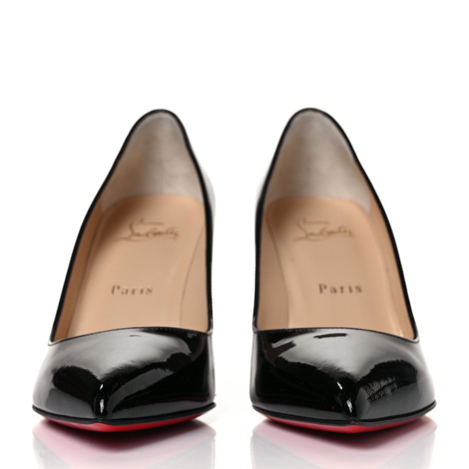 Christian Louboutin Patent Pigalle 100 Pumps 36.5 Black 2 of 7