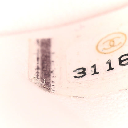 Chanel Caviar Quilted Medium Sweet Classic Flap White 7 of 12