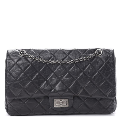 Chanel Aged Calfskin Quilted 2.55 Reissue 226 Flap Black 1 of 17
