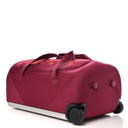 Louis Vuitton Knit Monogram Horizon Soft Duffle 55 Fuchsia 4 of 11