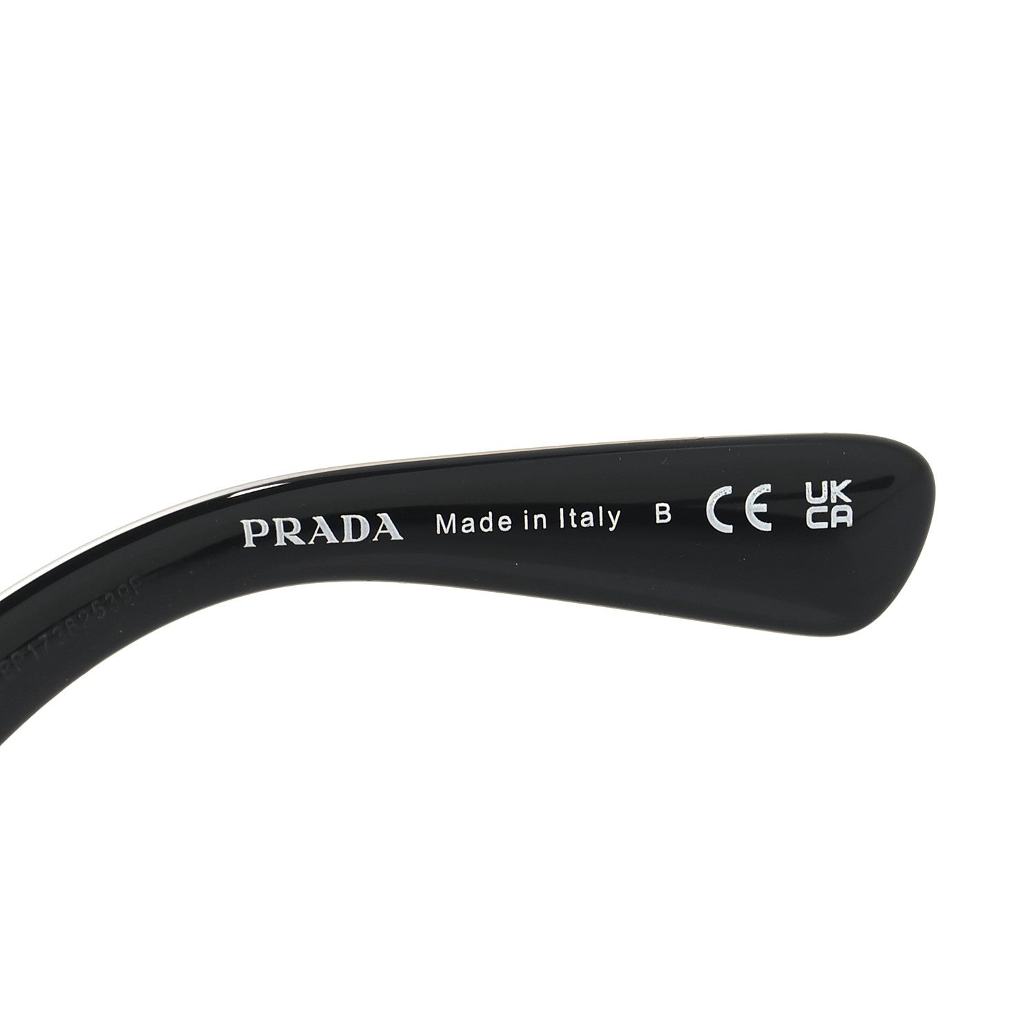 Prada Acetate Sunglasses SPR A04 Black 5 of 7