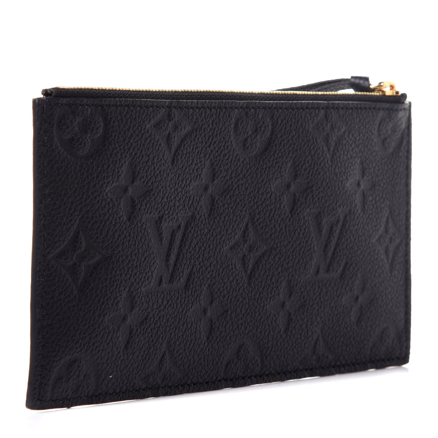 Louis Vuitton Empreinte Felicie Chain Wallet Zippered Insert Black 3 of 8