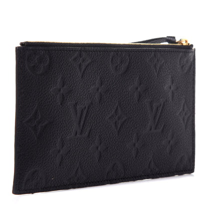 Louis Vuitton Empreinte Felicie Chain Wallet Zippered Insert Black 3 of 8