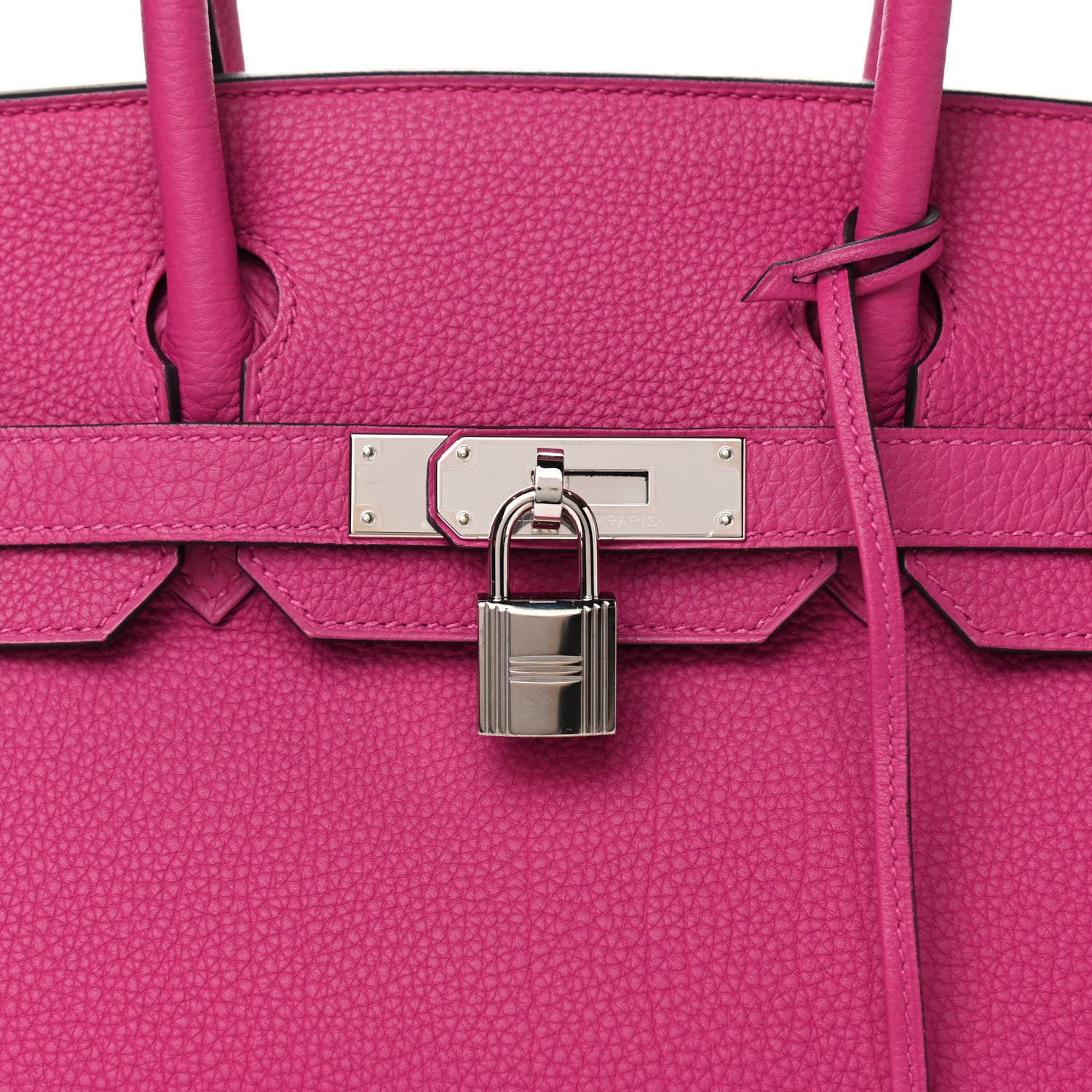 Hermes Togo Birkin 30 Rose Pourpre 10 of 11