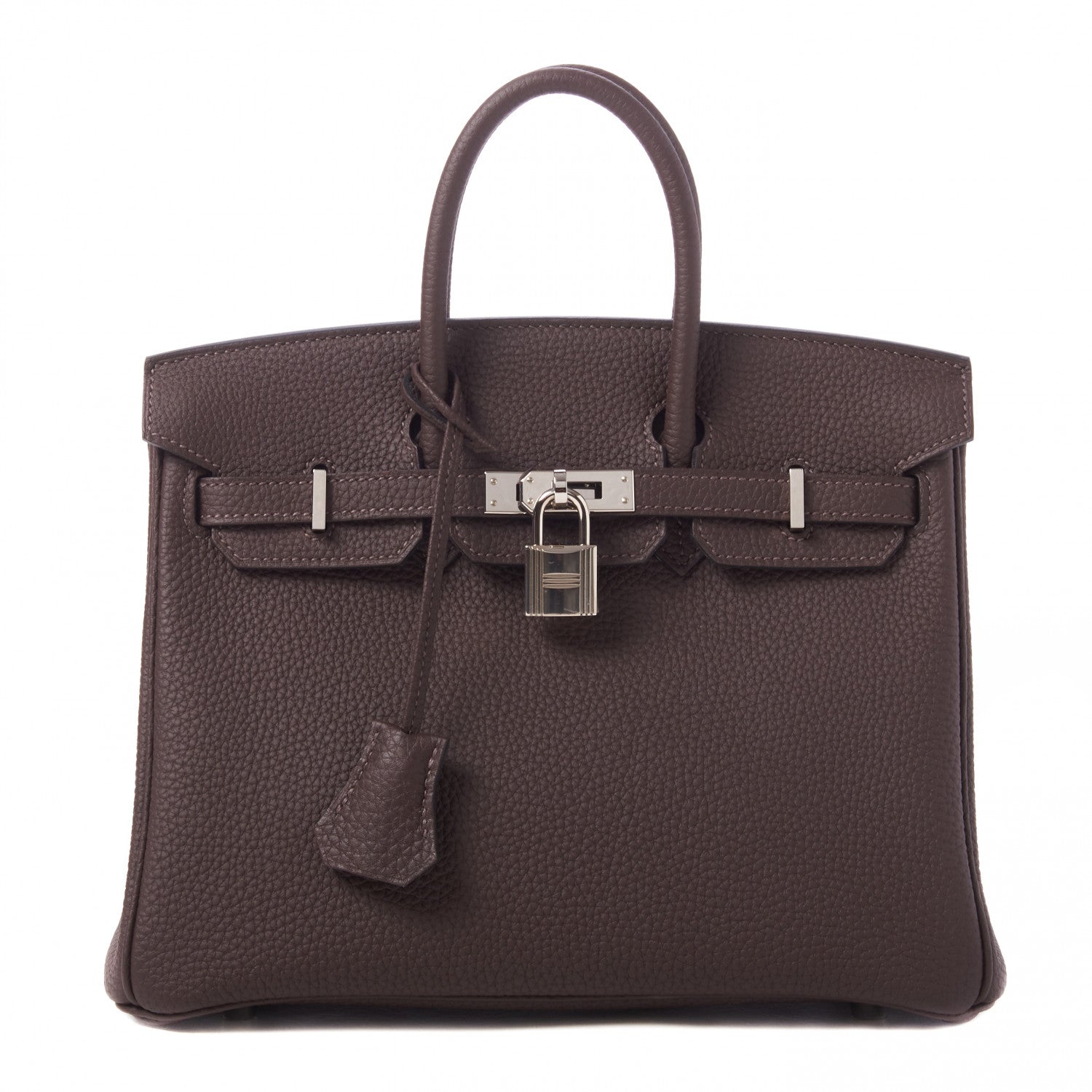 Hermes Togo Birkin 25 Chocolate 1 of 32