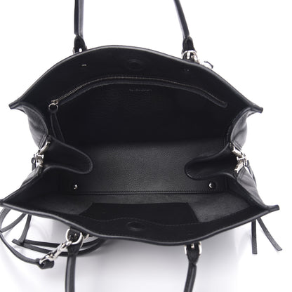 Balenciaga Veau Papier A6 Zip Around Tote Black 5 of 11