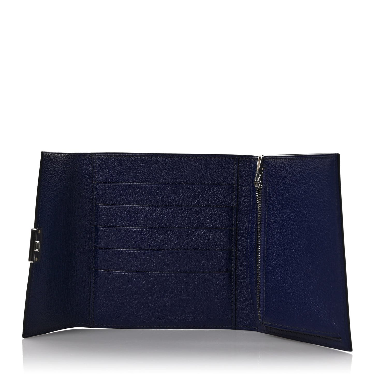 Chevre Mysore Clic 12 Wallet Bleu Electrique