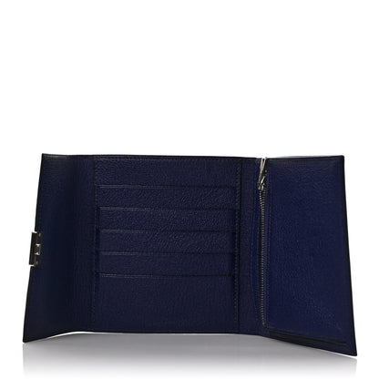 Hermes Chevre Mysore Clic 12 Wallet Bleu Electrique 5 of 8