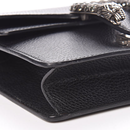 Gucci Calfskin Mini Dionysus Shoulder Bag Black 6 of 13